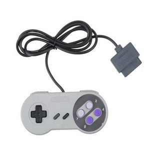 Nintendo SNES Wired Controller Replacement Coloured Buttons