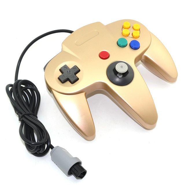 Nintendo 64 Transparent Wired Controller Replacement Multi Color