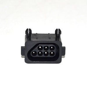 Replacement Controller 180/90 Degree 7 Pin Female Connector Port Socket for Nintendo NES