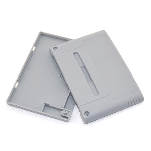 Replacement Grey Housing Shell Case for Nintendo SNES Game Cartridge PAL